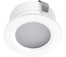 23526 - LED Vonkajšie podhľad. svietidlo IMBER LED/1W/12V 3000K IP65 biela