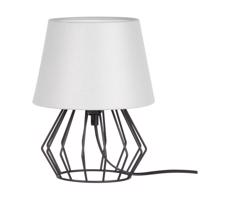 7668104 - Stolná lampa MANGOO 1xE27/40W/230V šedá/čierna