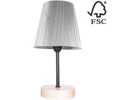 7771960 - Stolná lampa MILA 1xE14/25W/230V breza – FSC certifikované