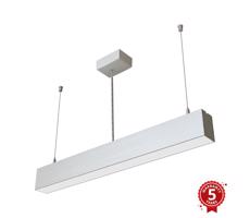 APLED APLED - LED Luster na lanku LOOK LED/23W/230V 4000K 60 cm strieborná