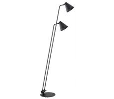 Argon Argon 7077 - Stojacia lampa AVALONE 2xE27/15W/230V čierna