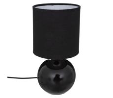 Atmosphera Atmosphera - Stolná lampa TIMÉO 1xE14/60W/230V lesklá čierna