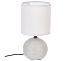 Atmosphera Atmosphera - Stolná lampa TIMÉO 1xE14/60W/230V šedá/biela