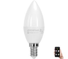 B.V. LED RGBW Žiarovka C37 E14/6,5W/230V 2700-6500K -