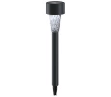 B.V.  - LED Solárna lampa LED/0,006W/1,2V 29,5 cm čierna 6500K IP44