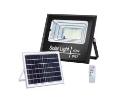 B.V.  - LED Stmievateľný solárny reflektor LED/40W/3,2V IP67 + DO