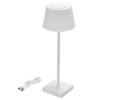 B.V.  - LED Vonkajšia stmievateľná nabíjacia lampa LED/4W/5V 3600mAh biela IP54