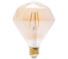 B.V. LED Žiarovka FILAMENT E27/4W/230V 1800K diamant -