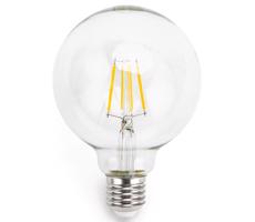 B.V. LED Žiarovka FILAMENT G95 E27/6W/230V 2700K -