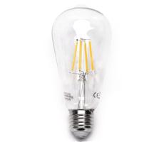 B.V. LED Žiarovka FILAMENT ST64 E27/6W/230V 2700K -