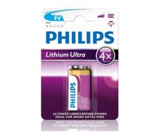 Batéria Philips Ultra 9V 600mAh 1 ks