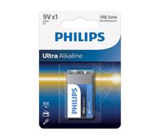 Batéria Philips Ultra Alkaline 9V 600mAh 1ks