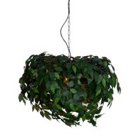 Bohemian hanglamp groen 4-lichts - Leavy