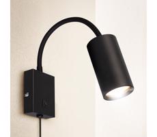 Brilagi Brilagi - Flexibilná nástenná lampa SELE 1xGU10/30W/230V čierna