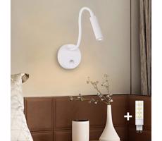 Brilagi Brilagi - LED Stmievateľná flexibilná nástenná lampa MAYA 1xG9/4W/230V biela