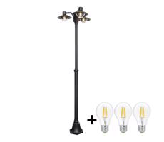 Brilagi Brilagi -  LED Vonkajšia lampa VEERLE 3xE27/60W/230V IP44