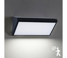 Brilagi Brilagi - LED Vonkajšie nástenné svietidlo so senzorom TRIANGLE LED/20W/230V IP65