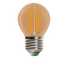 Brilagi LED Žiarovka CLASIC AMBER G45 E27/4W/230V 2200K -  Brilagi