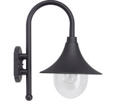 Brilliant Brilliant - Vonkajšia nástenná lampa BERNA 1xE27/60W/230V IP44 čierna