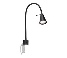 Briloner 2080-015 - LED Nástenná lampa COMFORT LIGHT 1xGU10/5W/230V čierna