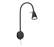 Briloner 2082-015 - LED Nástenná lampa COMFORT LIGHT 1xGU10/5W/230V čierna