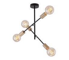 Briloner 2856-045 - Luster na tyči NATURE 4xE27/60W/230V