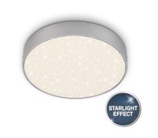 Briloner 7073-414 -LED Stropné svietidlo STAR SKY LED/16W/230V pr. 21 cm strieborná