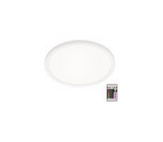 Briloner 7092-416 - LED RGBW Stmievateľné stropné svietidlo SLIM LED/15W/230V + DO