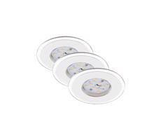 Briloner 7197-036-SADA 3x LED Stmievateľné kúpeľňové svietidlo LED/4,5W/230V IP44