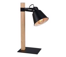 Briloner 7406-015 - Stolná lampa TALE 1xE27/25W/230V čierna