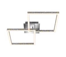 Briloner Briloner 3751-019 - LED Stmievateľné stropné svietidlo FRAME LED/20W/230V chróm