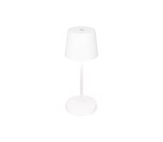 Briloner Briloner 7423016 - LED Stmievateľná nabíjacia stolná lampa LED/2,6W/5V IP44 biela