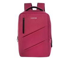 Canyon BPE-5, batoh pre 15,6´´ notebook, 22l, vodeodolný, 7 vreciek, USB-A nabíjací port, červená CNS-BPE5BD1