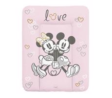 Ceba Baby Podložka měkká na komodu Disney Minnie & Mickey Grey 50 x 70