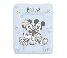 Ceba Baby Podložka měkká na komodu Minnie & Mickey Blue 50 x 70 Disney