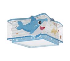 Dalber Dalber 63476 - Detské stropné svietidlo BABY SHARK 2xE27/60W/230V