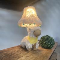 Detská stolná lampa Alpaca biela - Alma