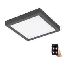 Eglo 33578- LED Stmievateľné kúpeľňové svietidlo ARGOLIS-C 22W/230V IP44 antracit