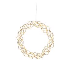 Eglo 411014 - LED Vianočná dekorácia CURLY 30xLED/0,064W/3/230V mosadz