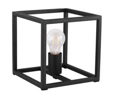 Eglo 43034 - Stolná lampa ELDRICK 1xE27/40W/230V čierna