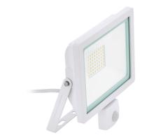 Eglo 64885 - LED Reflektor so senzorom FILETTI LED/30W/230V 4000K IP44 biela