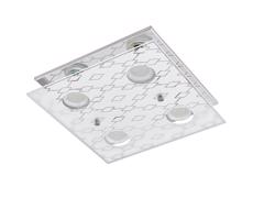 Eglo 94576 - LED stropné svietidlo DOYET 4xGU10-LED/3W/230V