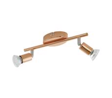 Eglo 94773 - LED bodové svietidlo BUZZ-COPPER 2xGU10/3W/230V