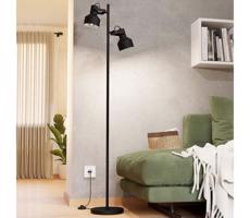 Eglo 99555 - Stojacia lampa CASIBARE 2xE27/28W/230V