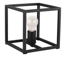 Eglo Eglo 43034 - Stolná lampa ELDRICK 1xE27/40W/230V čierna