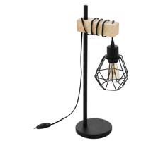 Eglo Eglo 43136 - Stolná lampa TOWNSHEND 1xE27/60W/230V