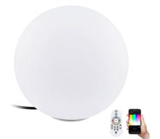 Eglo Eglo 55783-LED RGBW Vonkajšie svietidlo MONTEROLO-C 1xE27/9W/230V IP65 pr. 30cm+DO