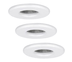 Eglo Eglo 94977 - SADA 3x LED kúpeľňové svietidlo IGOA 1xGU10/3,3W/230V IP44