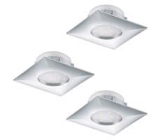 Eglo Eglo 95802 - SADA 3x LED podhľadové svietidlo PINEDA 1xLED/6W/230V