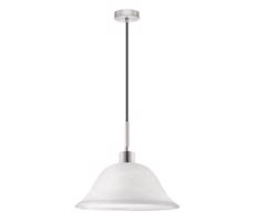 Eglo LED Luster na lanku 1xE27/60W/230V biela